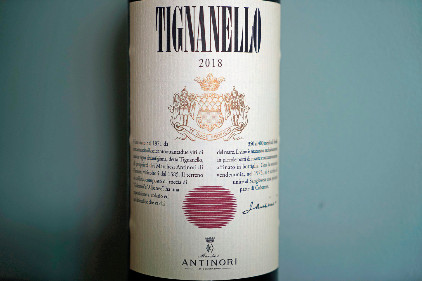 Tignanello 2019, Super Tuscan, Tuscany, Italy