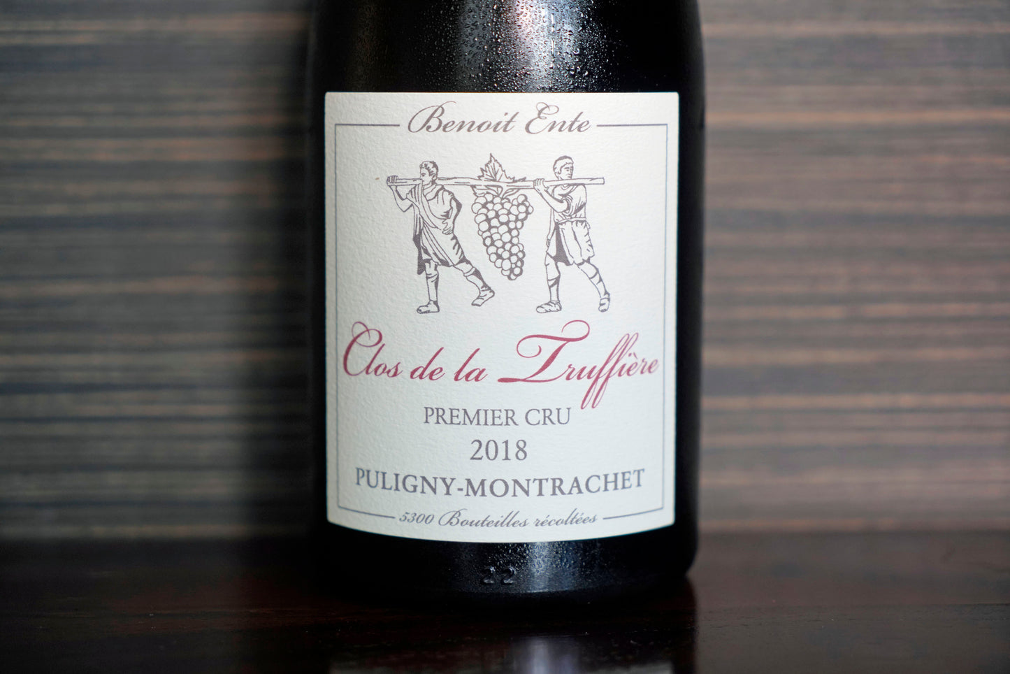 Domaine Benoit Ente Puligny Montrachet Premier Cru Clos de la Truffiere 2018, France