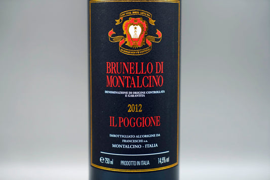 Tenuta Il Poggione Brunello di Montalcino 2017 Italy