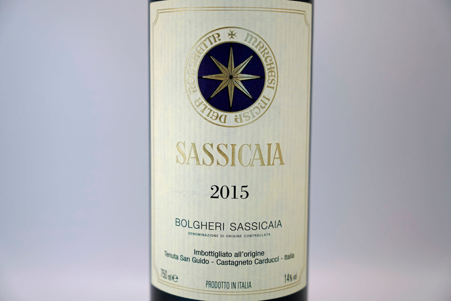 Sassicaia 2015 - Wine Spectator 